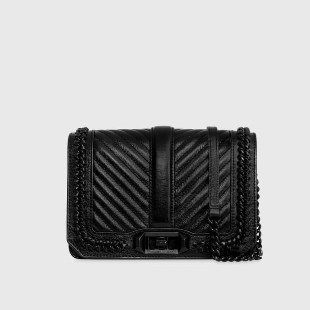 Rebecca minkoff chevron quilted purse